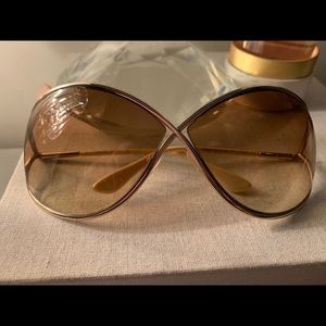 Tom Ford Gold Glasses